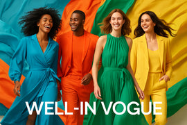 Dive into Style: Vibrant Fashion for Confident Individuals