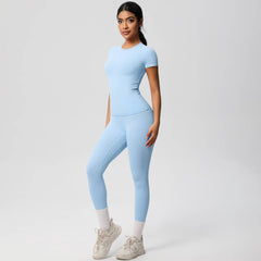 Well-in Vogue CoreSculpt Short Sleeve Set