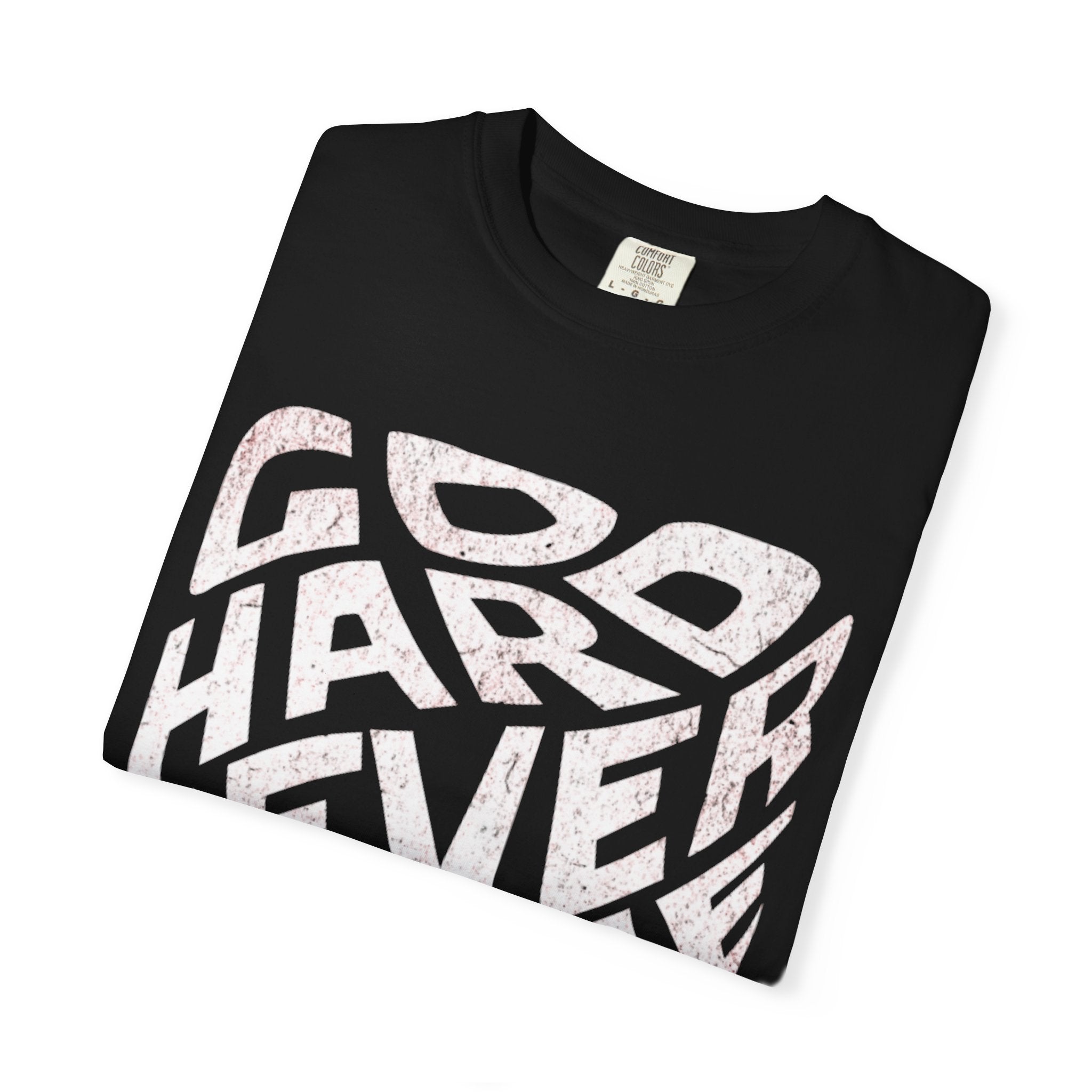 Never Give Up Gym Tee – Unisex