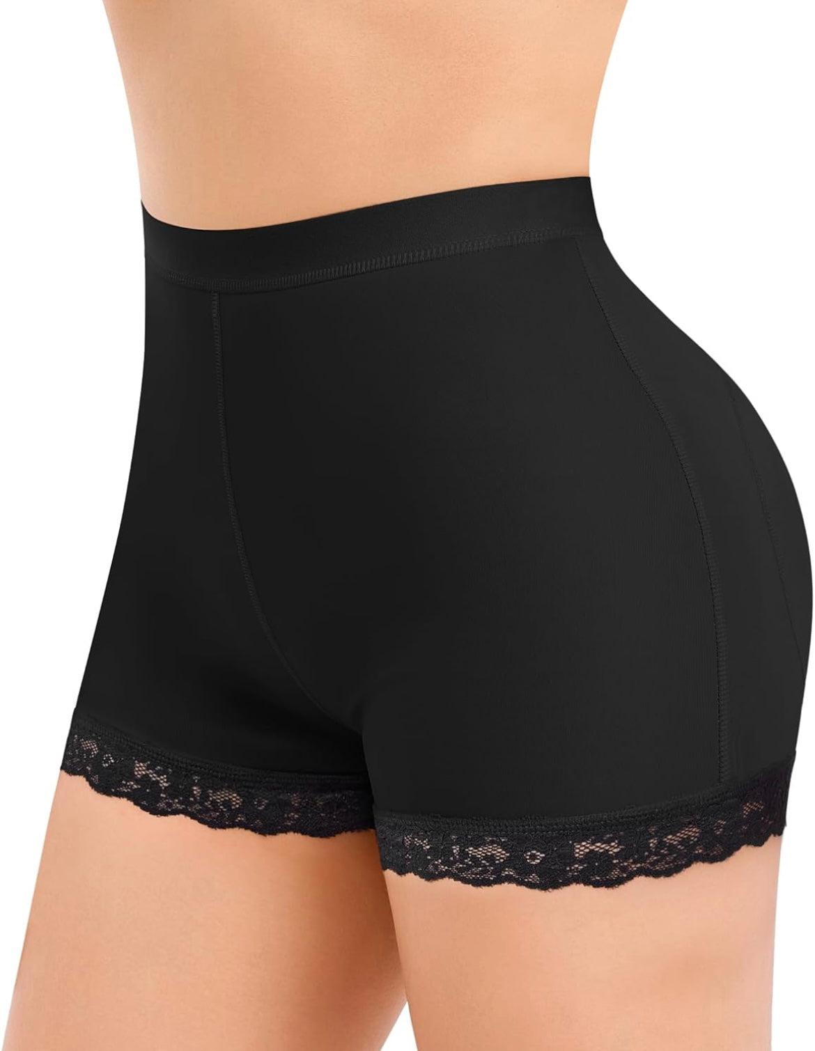 Boyshort Underwear for Women Butt lifting Shapewear Tummy Control Panties Lace U