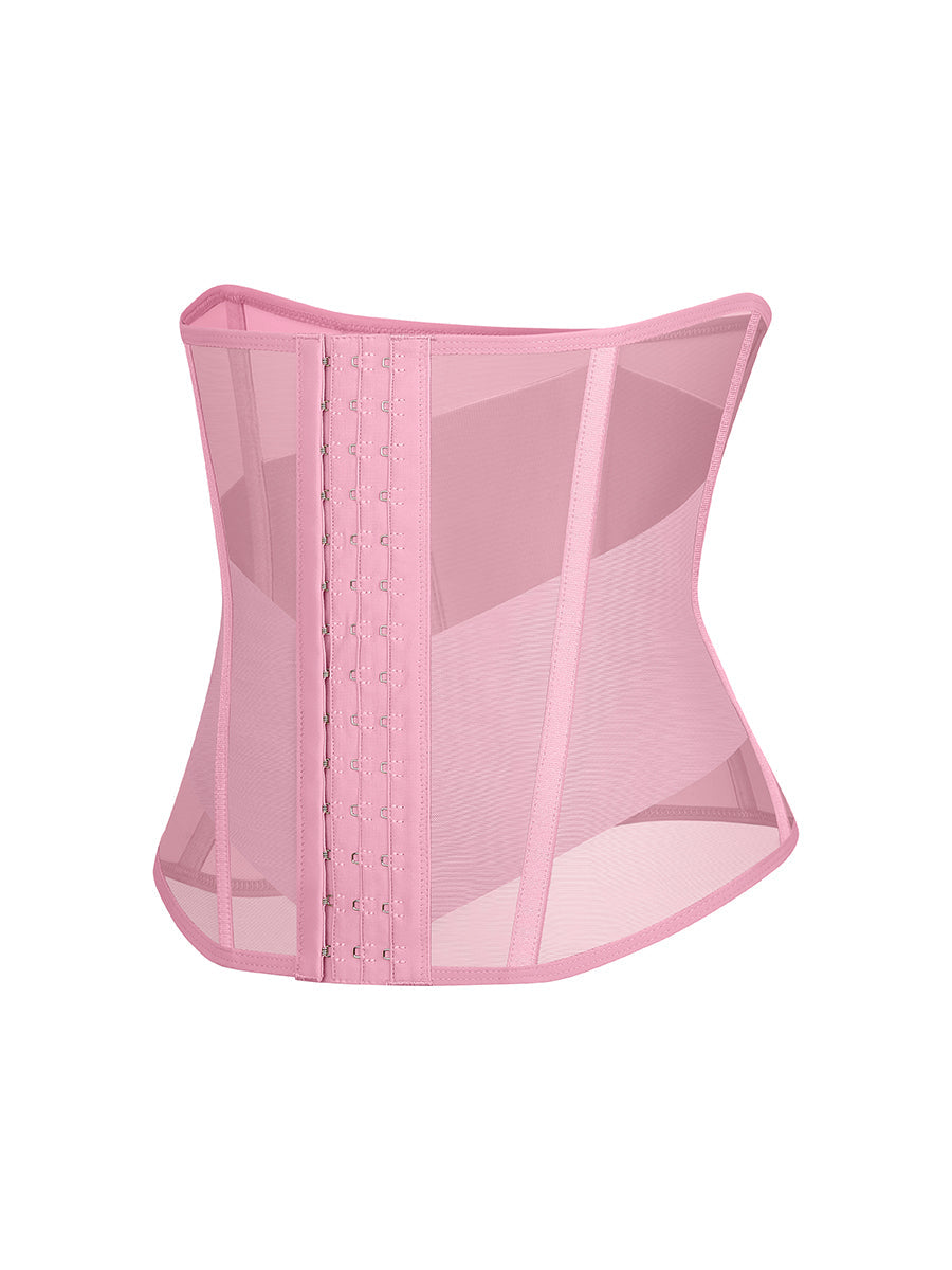 Well-in Vogue 7 Steel Bones Waist and Abdomen Shaping Breathable Mesh Waist Trainer