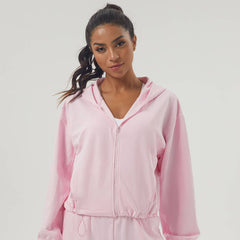 Well-in Vogue FlexEdge Zipper-Hem Hoodie