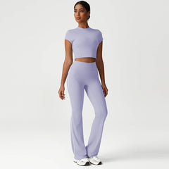 Well-in Vogue Flared Seamless Set