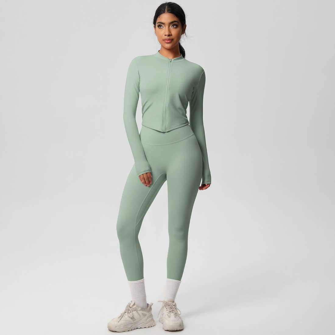 Well-in Vogue Velocity Zip Jacket Set