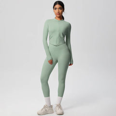 Well-in Vogue Velocity Zip Jacket Set