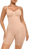 Women's Full Body Shaper Seamless Slimming Firm Tummy Control Shapewear Bodysuit