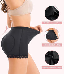 Boyshort Underwear for Women Butt lifting Shapewear Tummy Control Panties Lace U
