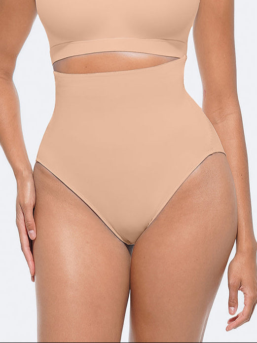 Well-in Vogue High Elastic Waist and Abdomen Antibacterial Buttocks Panties
