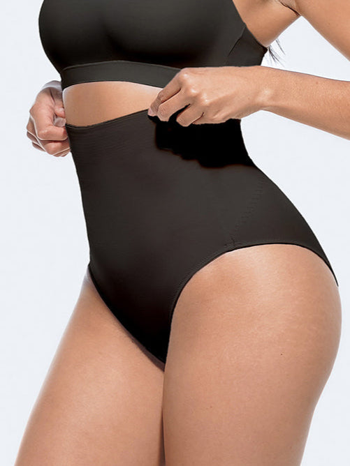 Well-in Vogue High Elastic Waist and Abdomen Antibacterial Buttocks Panties
