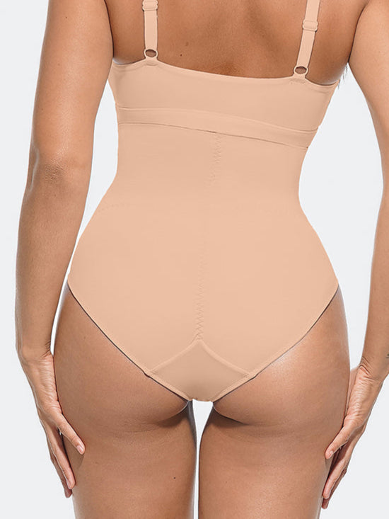 Well-in Vogue High Elastic Waist and Abdomen Antibacterial Buttocks Panties