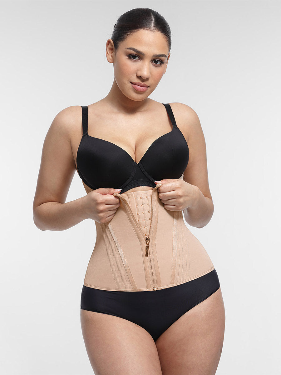 Well-in Vogue High Compression 15 Built-in Steel Bone Tummy Control Waist Trainer