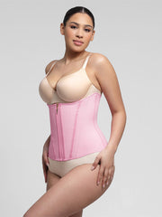 Well-in Vogue High Compression 15 Built-in Steel Bone Tummy Control Waist Trainer