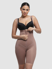 Well-in Vogue Body Shaper clips inside for post-operative wear and removable shoulder straps