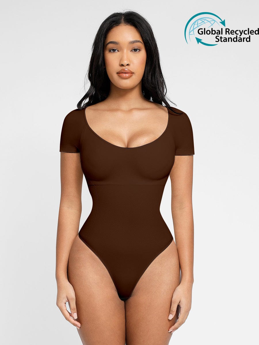 Well-in Vogue 🌿Eco-friendly Seamless Super Strong Chest Support Shapewear Bodysuit