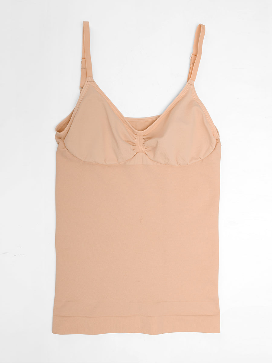 Well-in Vogue Seamless Bust Support Waist and Abdomen Control Shape Tank Top