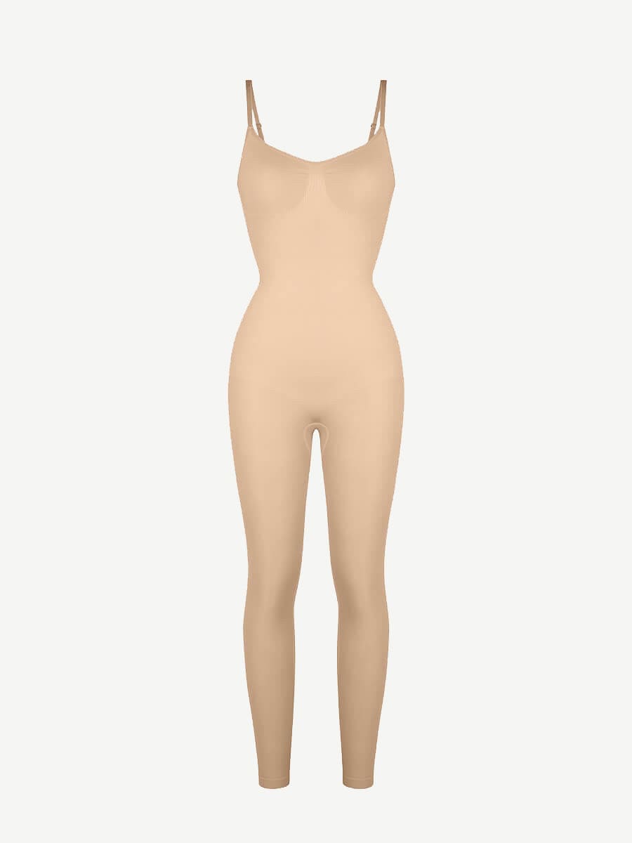 Wholesale Seamless Breast Support Waist and Abdomen Shaping Mid Thigh Body Shaper