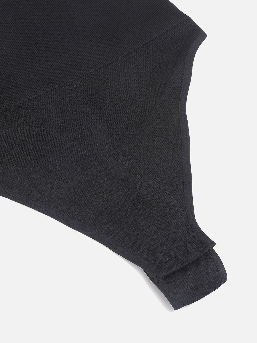 Well-in Vogue Seamless Deep V Waist and Abdomen Shaping Thong Bodysuit