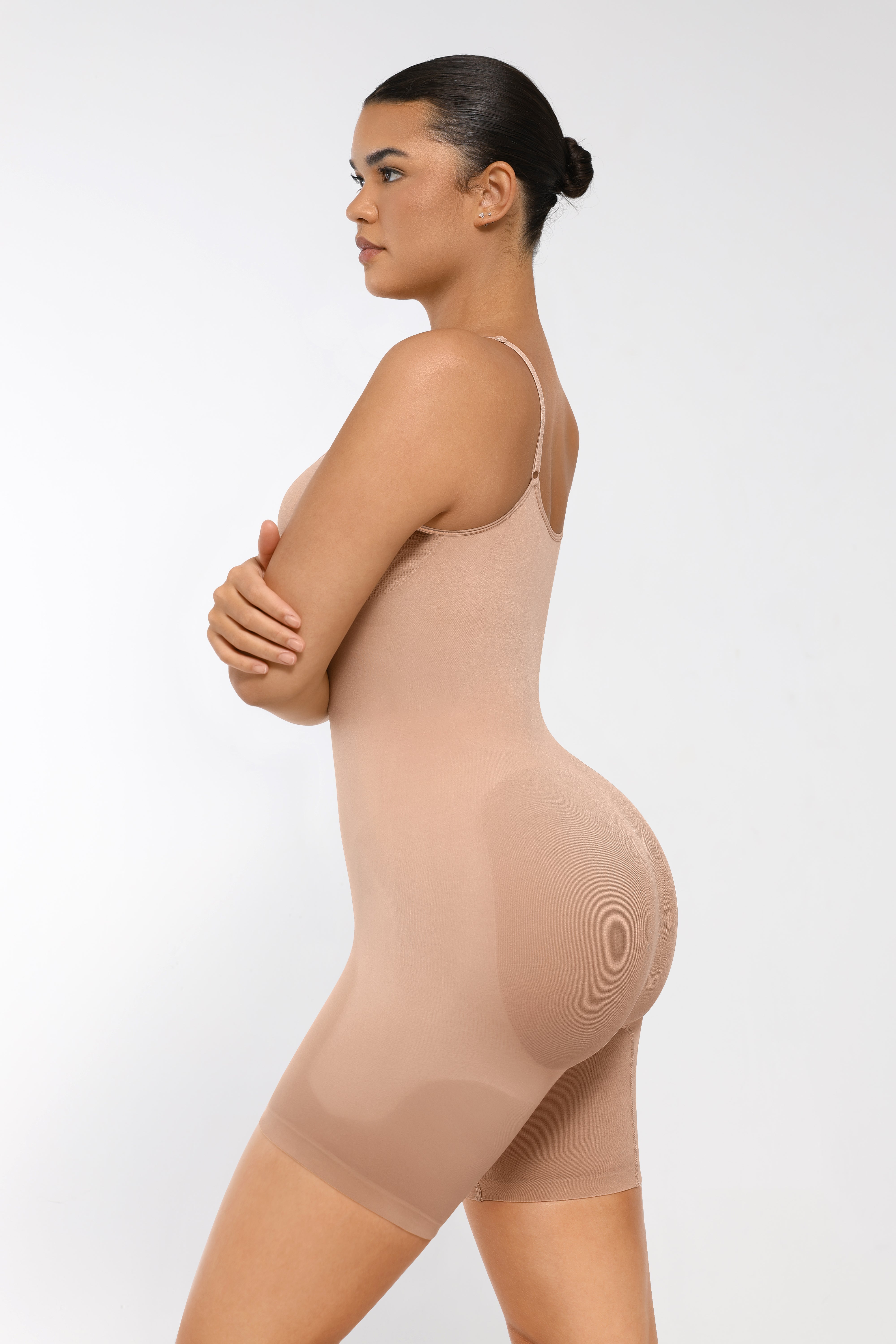 Well-in Vogue Seamless Sculpt Mid-Thigh Butt Lifter Full Body Shaper