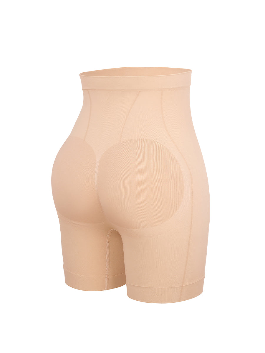Well-in Vogue Seamless Slimming Mid-Waist Tummy Control Boyshorts Panties