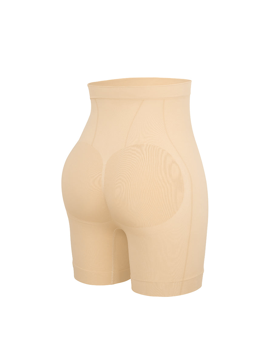 Well-in Vogue Seamless Slimming Mid-Waist Tummy Control Boyshorts Panties