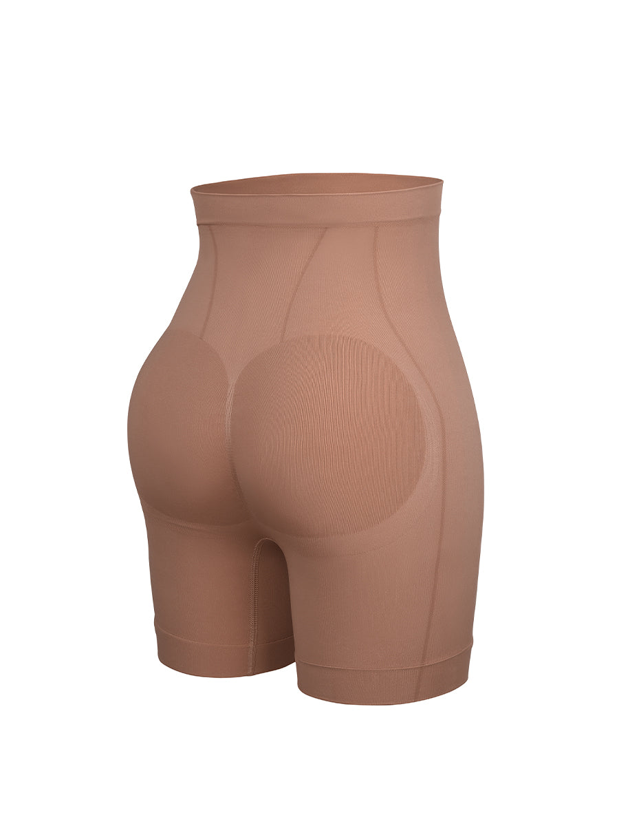 Well-in Vogue Seamless Slimming Mid-Waist Tummy Control Boyshorts Panties