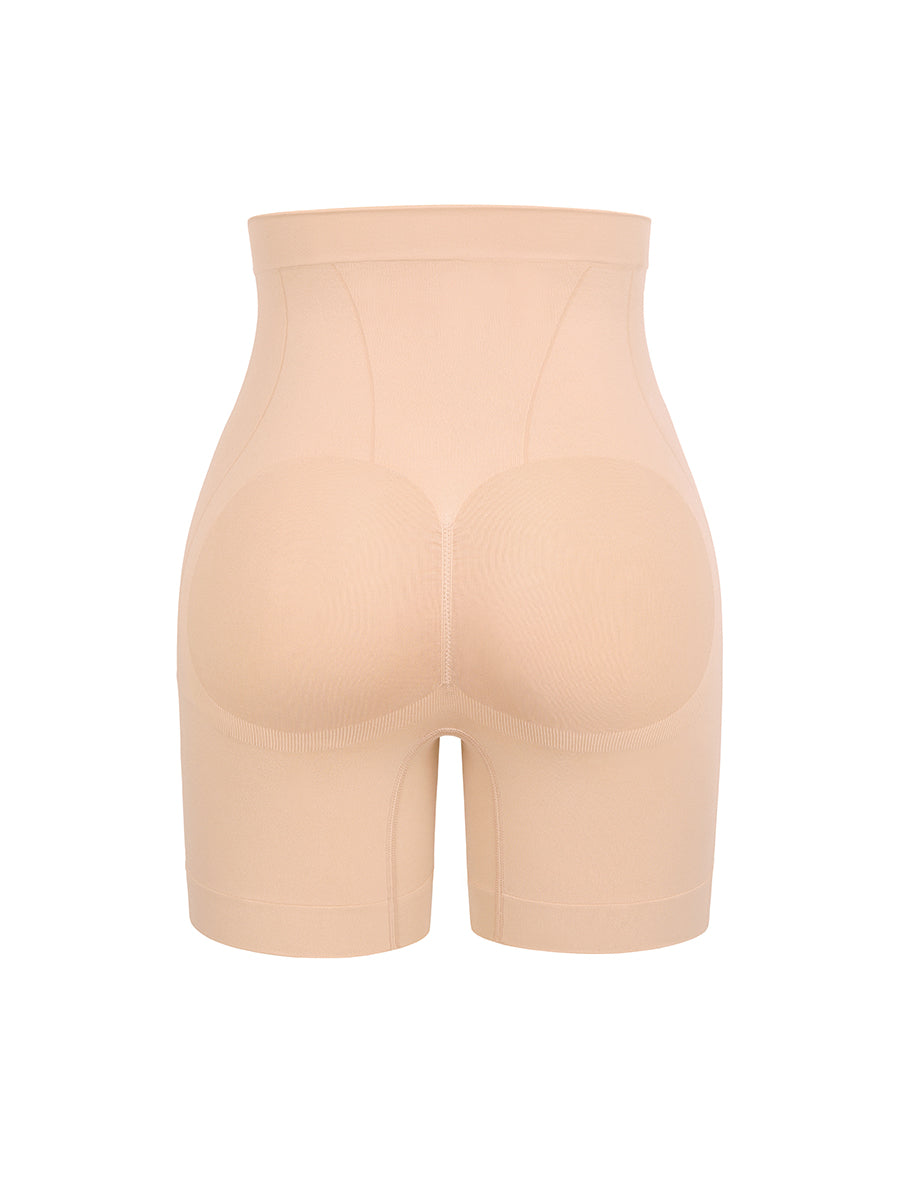 Well-in Vogue Seamless Slimming Mid-Waist Tummy Control Boyshorts Panties