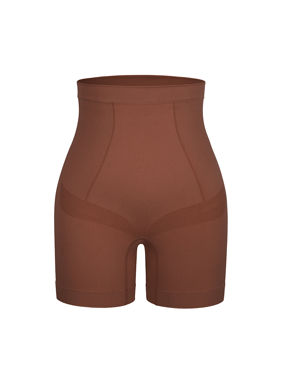 Well-in Vogue Seamless Slimming Mid-Waist Tummy Control Boyshorts Panties