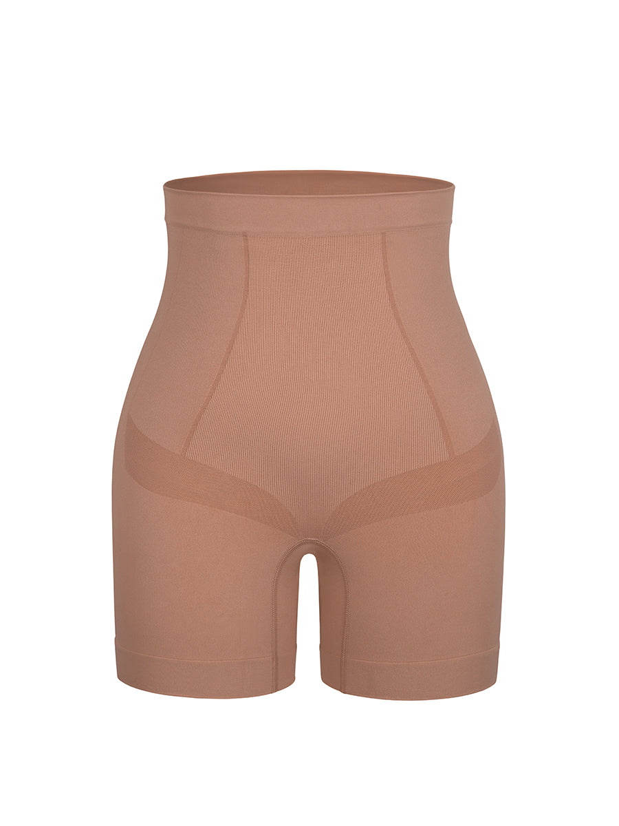 Well-in Vogue Seamless Slimming Mid-Waist Tummy Control Boyshorts Panties