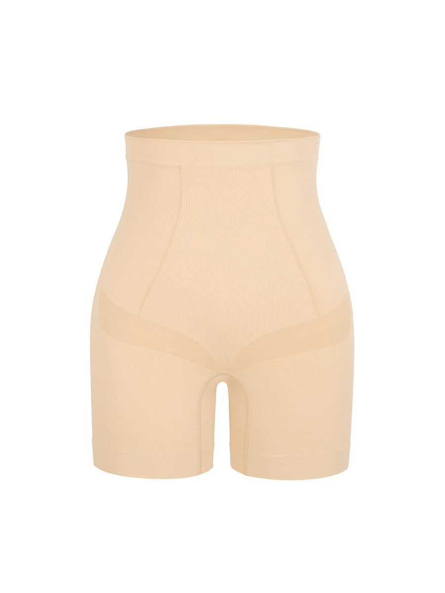 Well-in Vogue Seamless Slimming Mid-Waist Tummy Control Boyshorts Panties