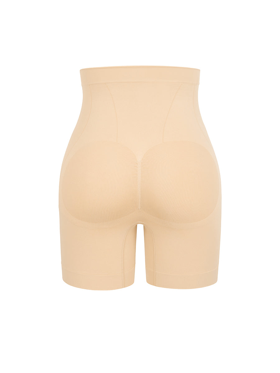Well-in Vogue Seamless Slimming Mid-Waist Tummy Control Boyshorts Panties