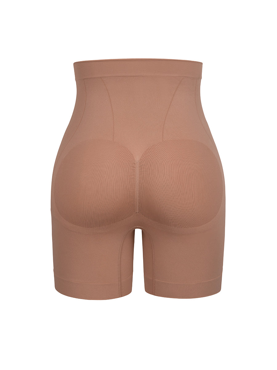 Well-in Vogue Seamless Slimming Mid-Waist Tummy Control Boyshorts Panties
