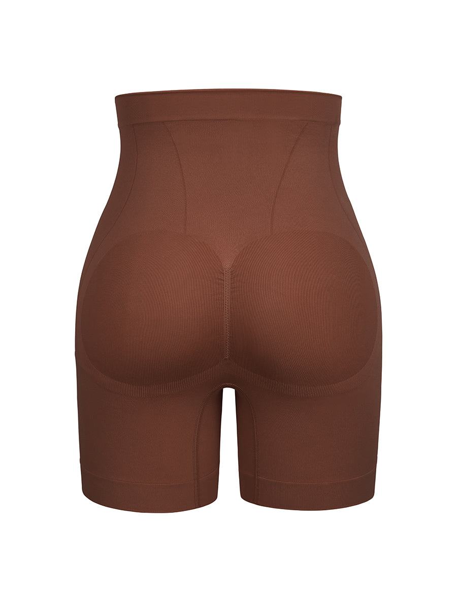 Well-in Vogue Seamless Slimming Mid-Waist Tummy Control Boyshorts Panties