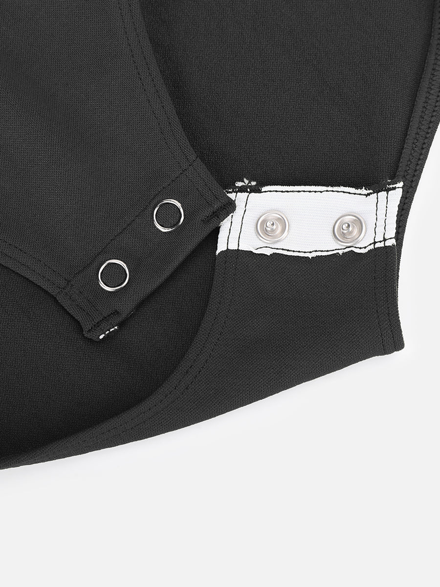 Well-in Vogue Seamless Diamond Neck Bust Support Waist Control Panty Bodysuit