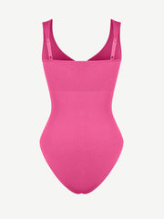 Well-in Vogue Seamless Diamond Neck Bust Support Waist Control Panty Bodysuit