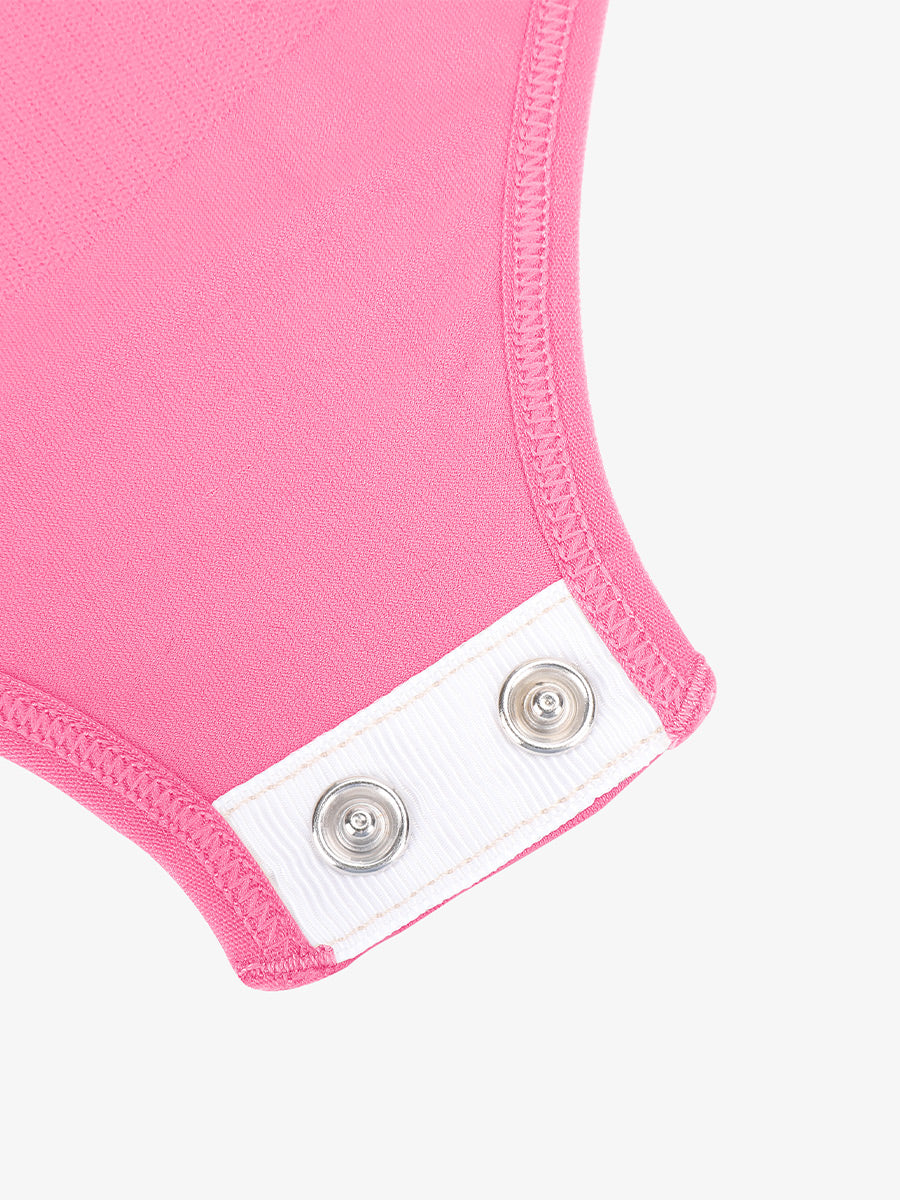 Well-in Vogue Seamless Short Sleeve Waist and abdomen Shaping Hip briefs Bodysuit