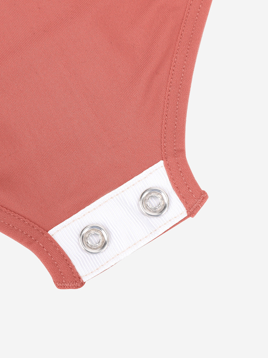 Well-in Vogue Seamless Short Sleeve Waist and abdomen Shaping Hip briefs Bodysuit