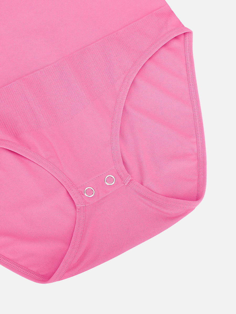 Well-in Vogue Seamless Short Sleeve Waist and abdomen Shaping Hip briefs Bodysuit