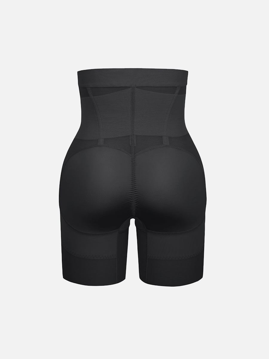 Well-in Vogue High-Waisted Shaping Briefs Breathable Mesh Waist & Abdomen Control Butt Lifter