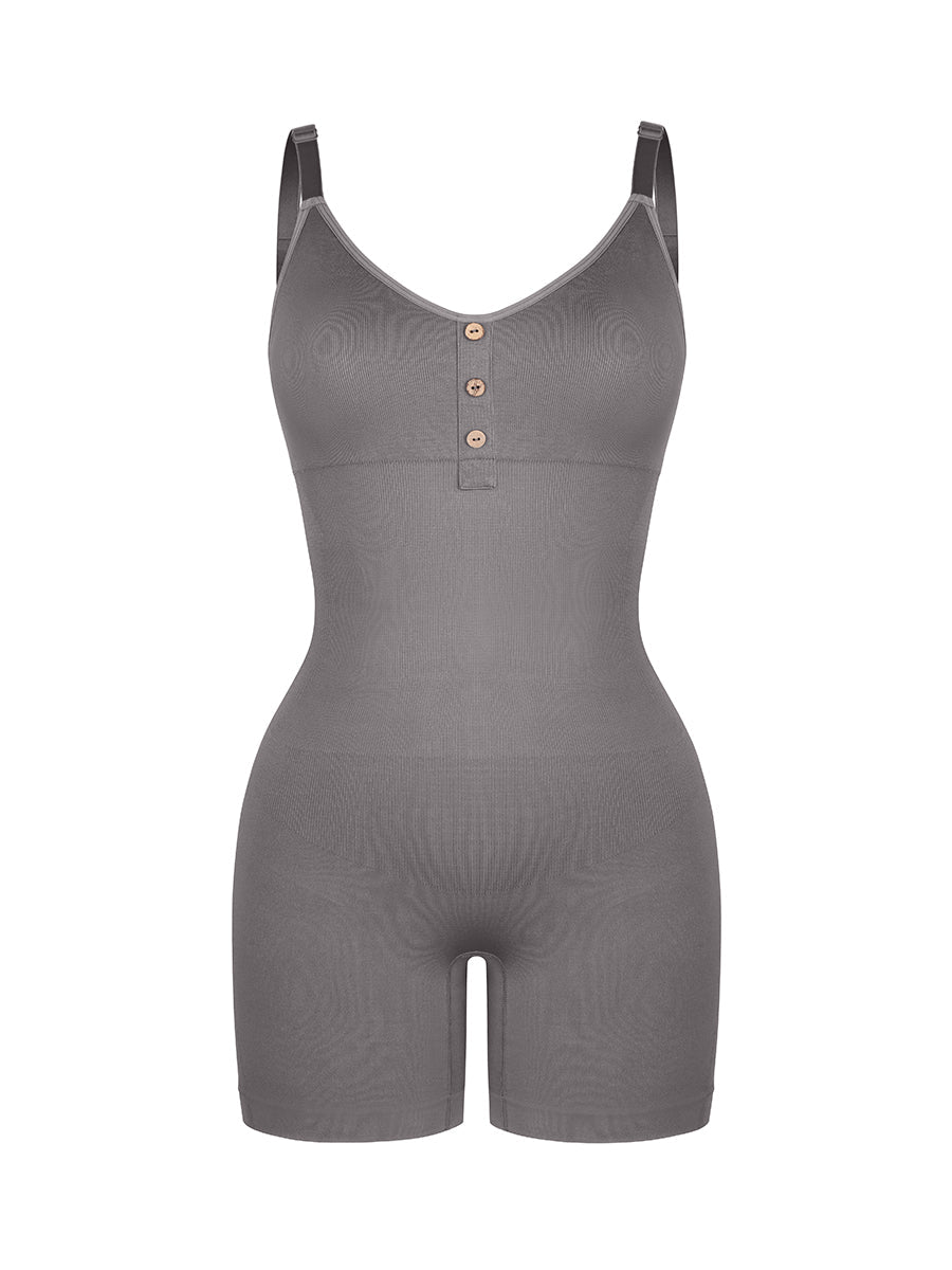 Well-in Vogue Seamless Bust Support Waist and Abdomen Shaping Butt Lifting Jumpsuit