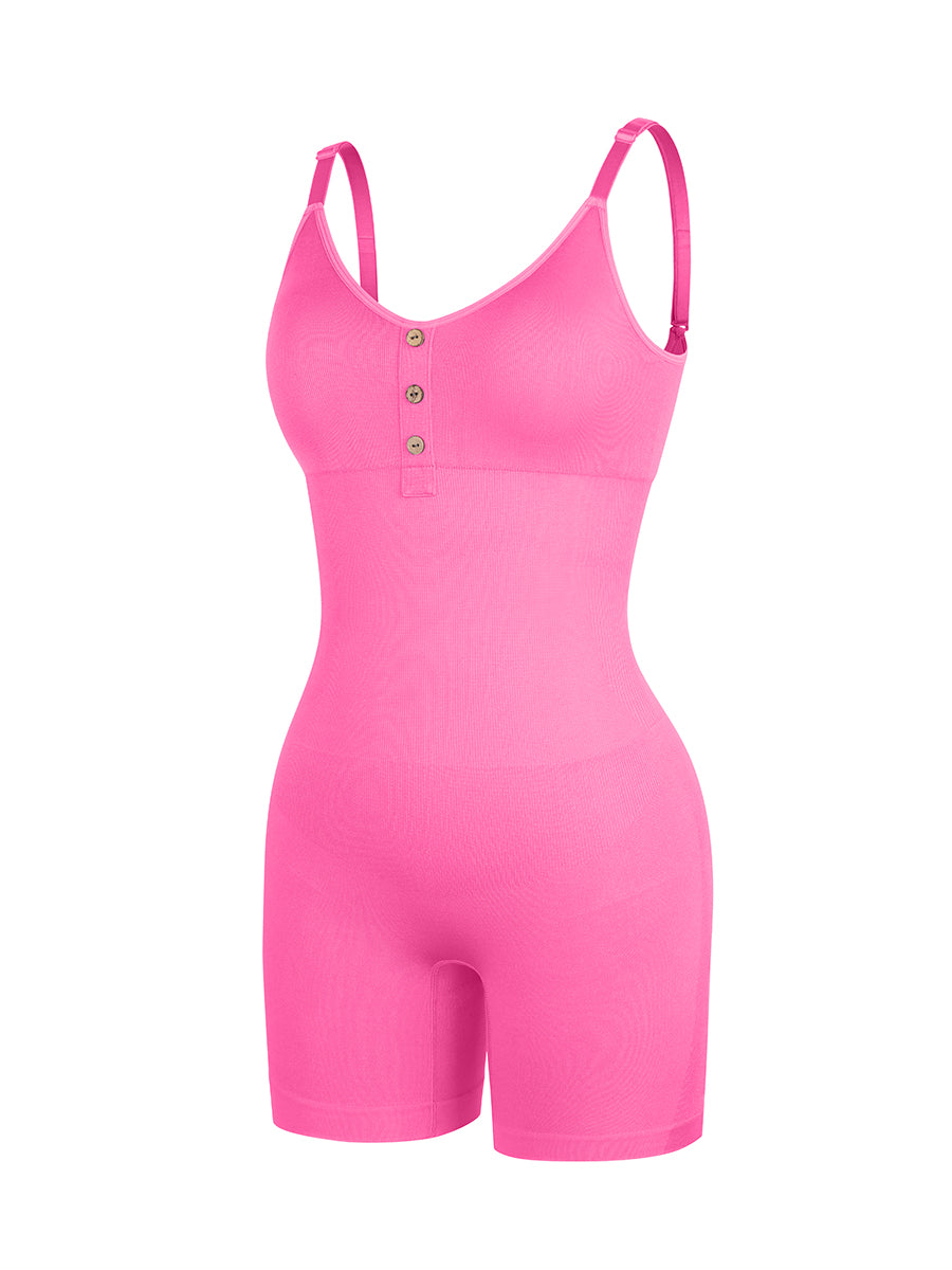 Well-in Vogue Seamless Bust Support Waist and Abdomen Shaping Butt Lifting Jumpsuit