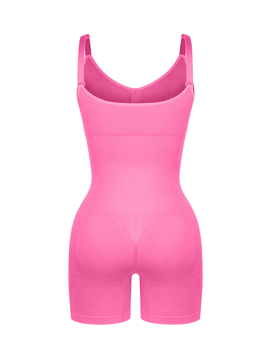 Well-in Vogue Seamless Bust Support Waist and Abdomen Shaping Butt Lifting Jumpsuit