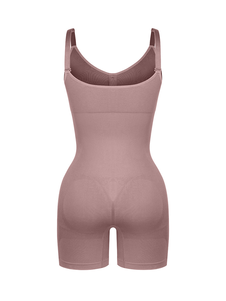 Well-in Vogue Seamless Bust Support Waist and Abdomen Shaping Butt Lifting Jumpsuit