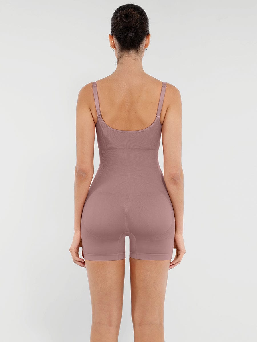 Well-in Vogue Seamless Bust Support Waist and Abdomen Shaping Butt Lifting Jumpsuit