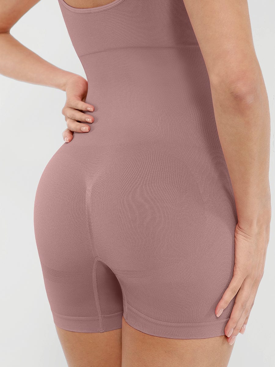Well-in Vogue Seamless Bust Support Waist and Abdomen Shaping Butt Lifting Jumpsuit