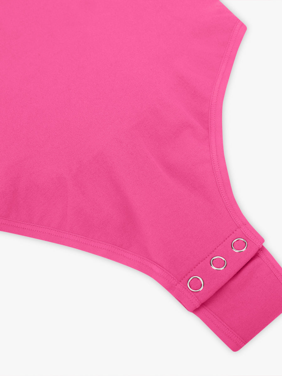 Well-in Vogue Seamless Bust Support Waist & Abdomen Shaping Thong Bodysuit