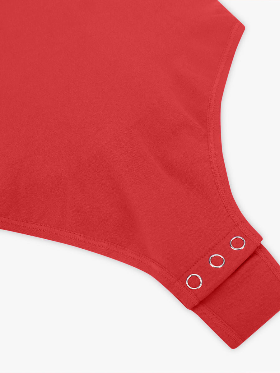Well-in Vogue Seamless Bust Support Waist & Abdomen Shaping Thong Bodysuit