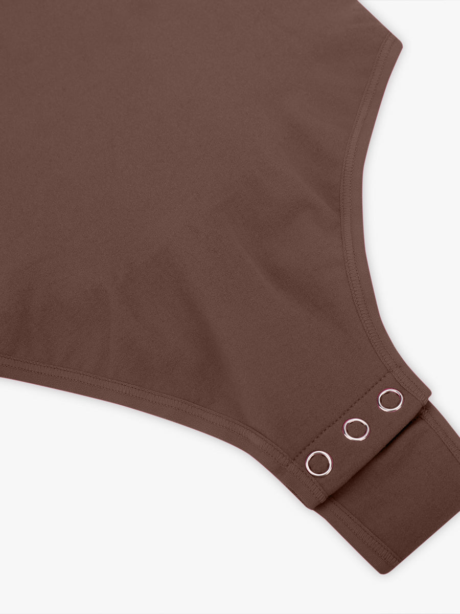 Well-in Vogue Seamless Bust Support Waist & Abdomen Shaping Thong Bodysuit