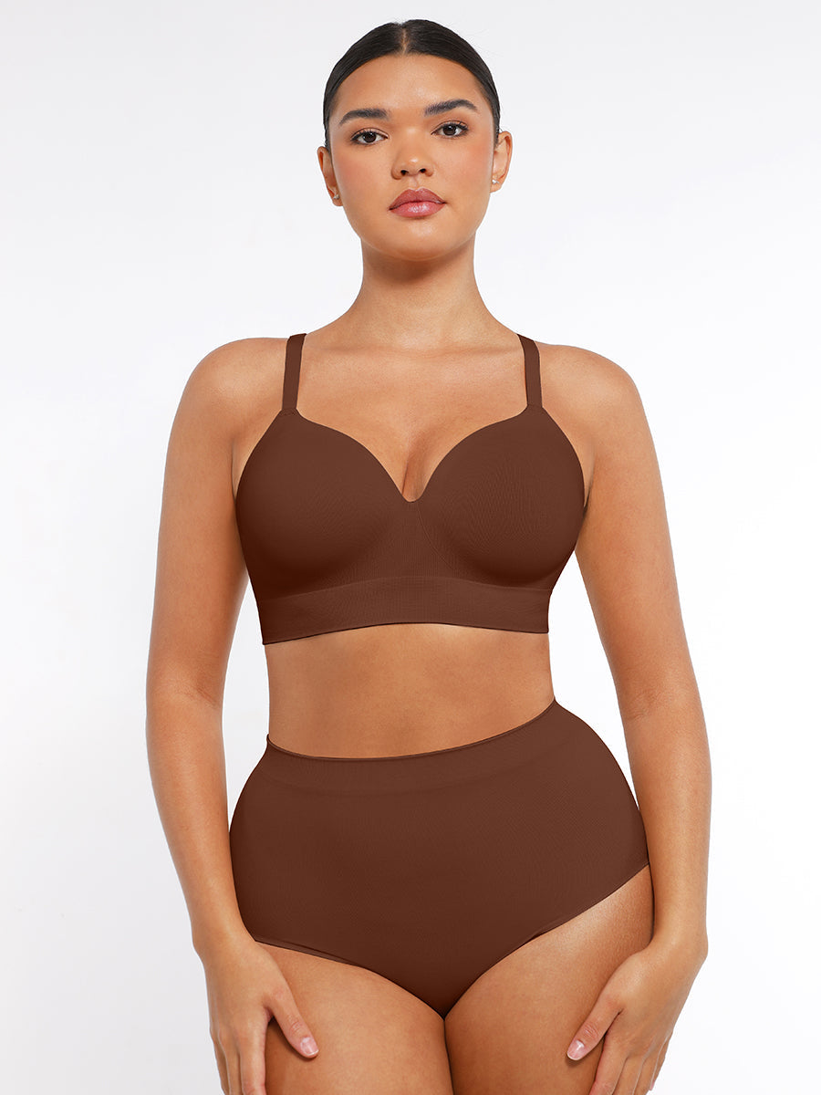 Well-in Vogue Seamless Wireless Bust Support Shapewear Bra