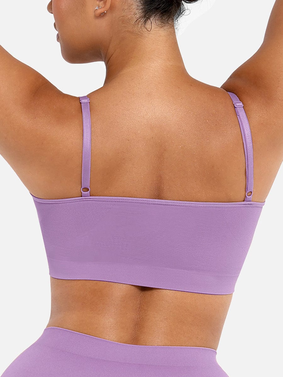Well-in Vogue Wireless Supportive Shaping Bra with Adjustable Straps