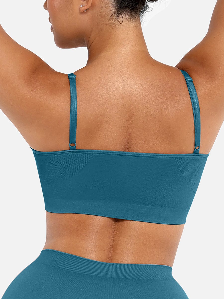 Well-in Vogue Wireless Supportive Shaping Bra with Adjustable Straps